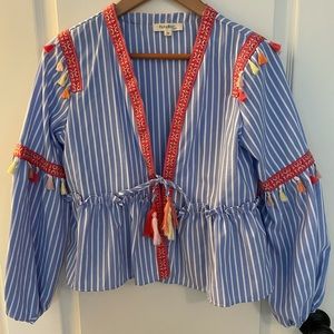 Tassel lightweight sweater.